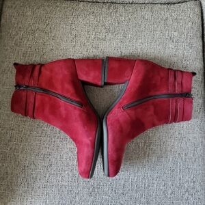 🌟 Paul Green Sydney Boots, Bordo (5.5 UK, 8.0 US)